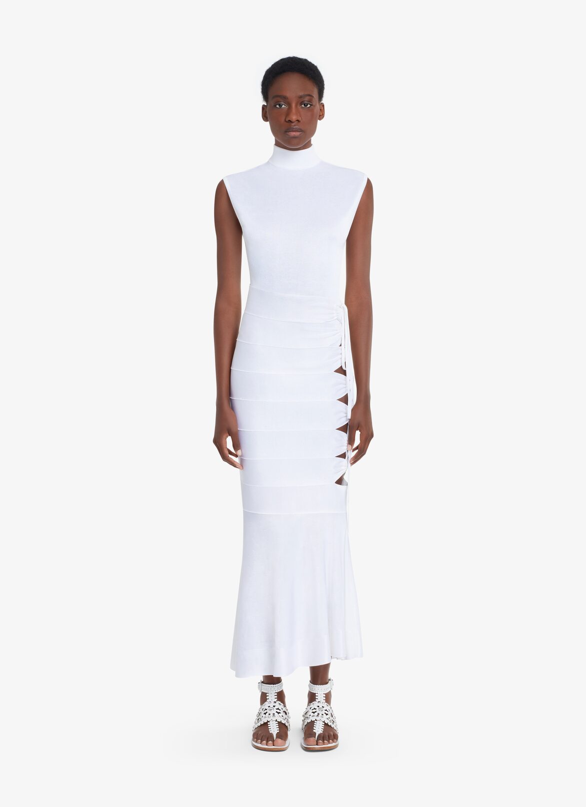 EDITION 1986 SLEEVELESS BODYSUIT ALAÏA WHITE EDITION 1986 SLEEVELESS BODYSUIT